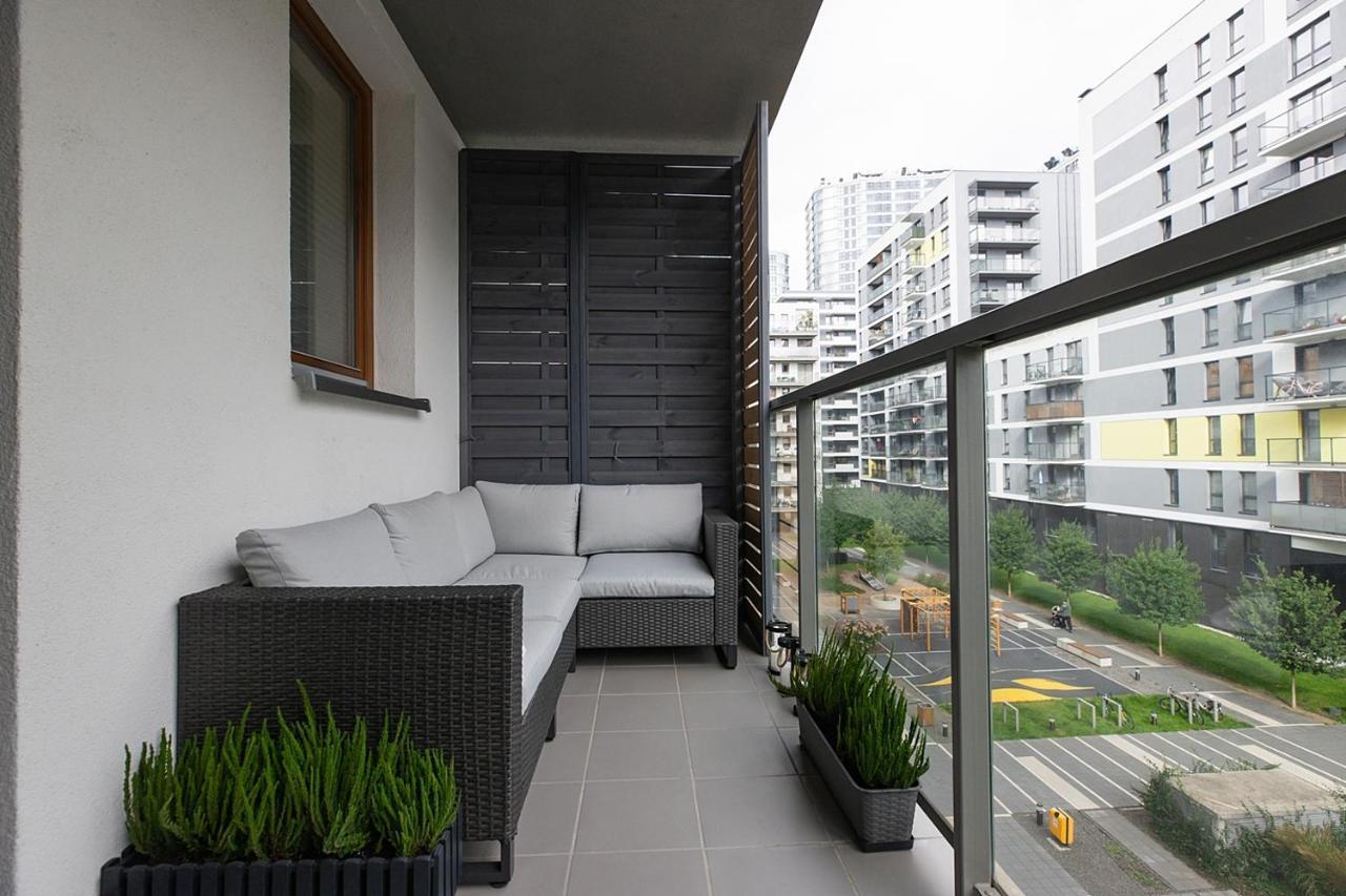 Apartment Wola, Wi-Fi, Smart Lock, Air Condition Warschau Exterior foto