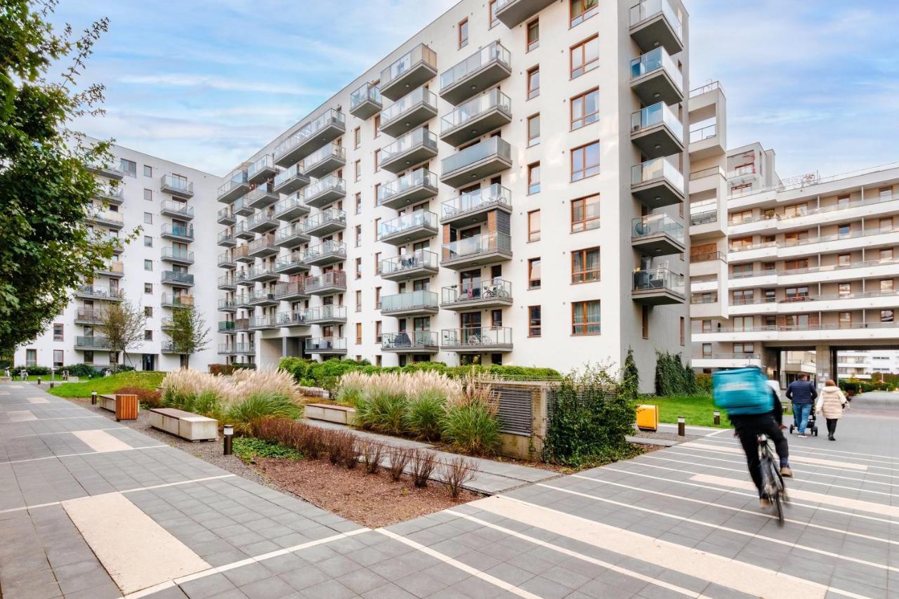 Apartment Wola, Wi-Fi, Smart Lock, Air Condition Warschau Exterior foto